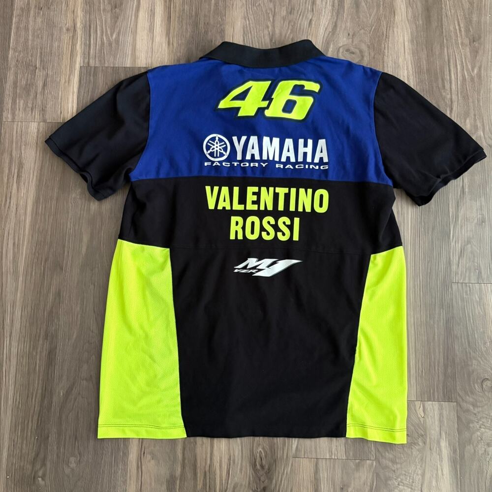 Very rare Rossi 46 Yamaha Racing Polo Shirt - Picture 7 of 7